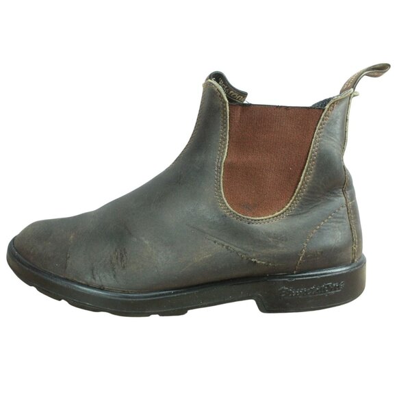 Blundstone 500 Black Brown Leather Chelsea Boots Size US 11 - Picture 1 of 9